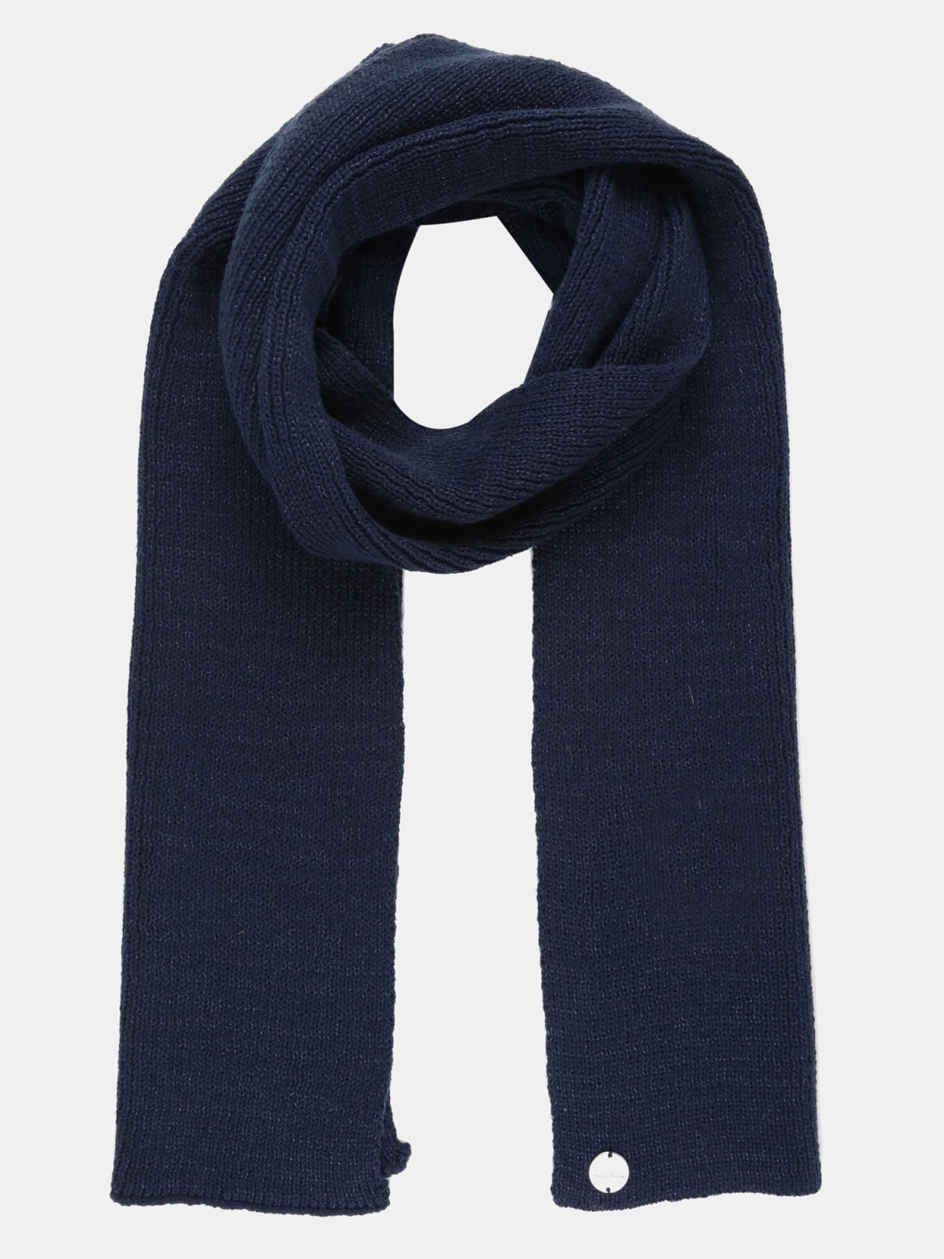 Womens/Ladies Multimix III Knitted Winter Scarf - Navy