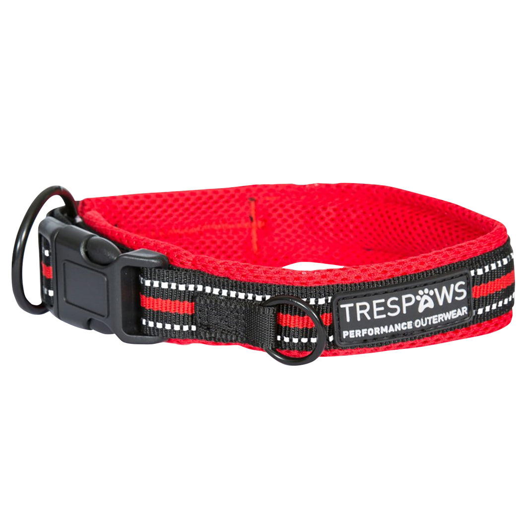 Trespass Scooby Dog Collar (Postbox Red) (S)