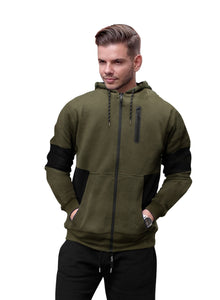 Cultura Full Zip Hooded Sweater