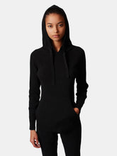 Load image into Gallery viewer, Ribbed Knit Bi-Level Hoodie