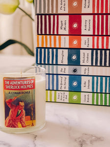 Sherlock Holmes - Scented Book Candle