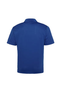 Mens Plain Sports Polo Shirt - Royal Blue