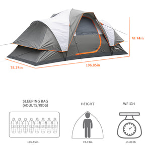 EchoSmile Tent For 8 People