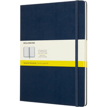 Load image into Gallery viewer, Moleskine Classic XL Hard Cover Squared Notebook (Sapphire Blue) (One Size)