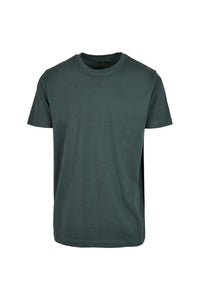 Mens T-Shirt Round Neck - Bottle Green