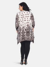 Load image into Gallery viewer, Plus Size Sapphira Tunic Top