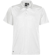 Load image into Gallery viewer, Stormtech Mens Eclipse H2X-Dry Pique Polo (White)
