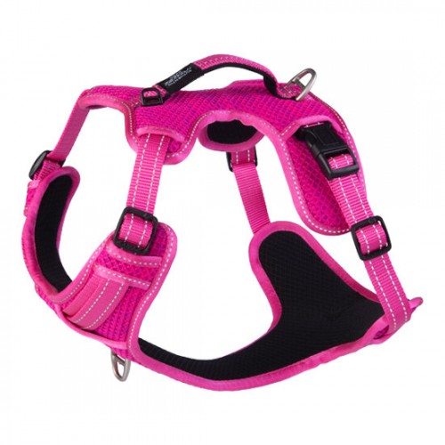 Rogz Utility Explore Dog Harness (Pink) (25.98in - 37.4in)