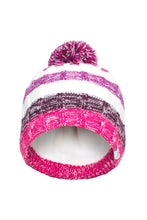 Load image into Gallery viewer, Childrens/Kids Solano Pom Pom Hat - Potent Purple