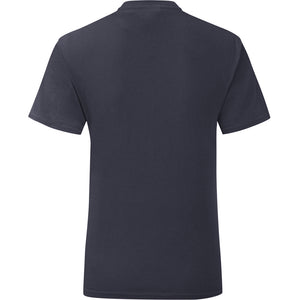 Fruit Of The Loom Mens Iconic T-Shirt (Pack of 5) (Deep Navy)
