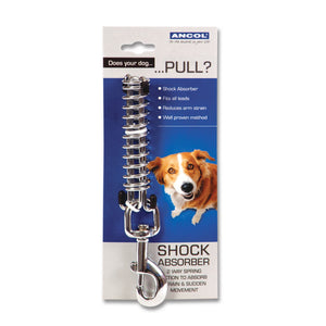 Ancol Pet Products Large Dog Lead Shock Absorber (Metal) (One Size)