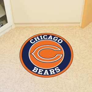 Chicago Bears Roundel Rug - 27 Inches Diameter