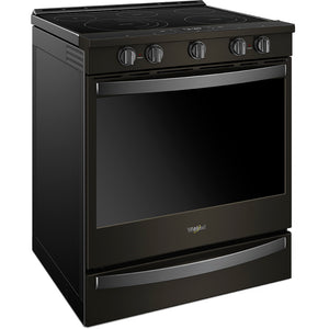 6.4 Cu. Ft. Black Stainless Electric Convection Range