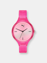 Load image into Gallery viewer, Puma Women&#39;s Contour P1024 Pink Polyurethane Quartz Fashion Watch