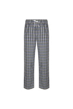 Load image into Gallery viewer, Skinnifit Mens Tartan Lounge Pants (White/Multi Check)