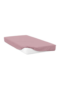 Belledorm Percale Extra Deep Fitted Sheet (Blush Pink) (King) (UK - Superking)