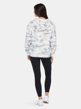 Load image into Gallery viewer, Chlo Relaxed Fit Hoodie in White Camo