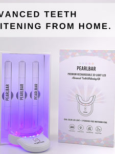 PearlBar Premium 32-Light Led Advanced Teeth Whitening Kit