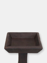 Load image into Gallery viewer, Simply Square Modern Reinforced Concrete Bird Bath
