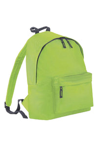 Junior Fashion Backpack / Rucksack (14 Liters) (Pack of 2) (Lime/graphite)