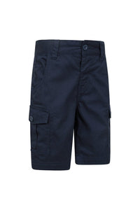 Childrens/Kids Cargo Shorts - Navy