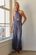 Load image into Gallery viewer, Blayton Satin Jumpsuit