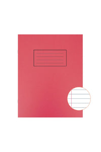 Silvine A5 Exercise Books (Pack Of 10) (Red) (One Size)