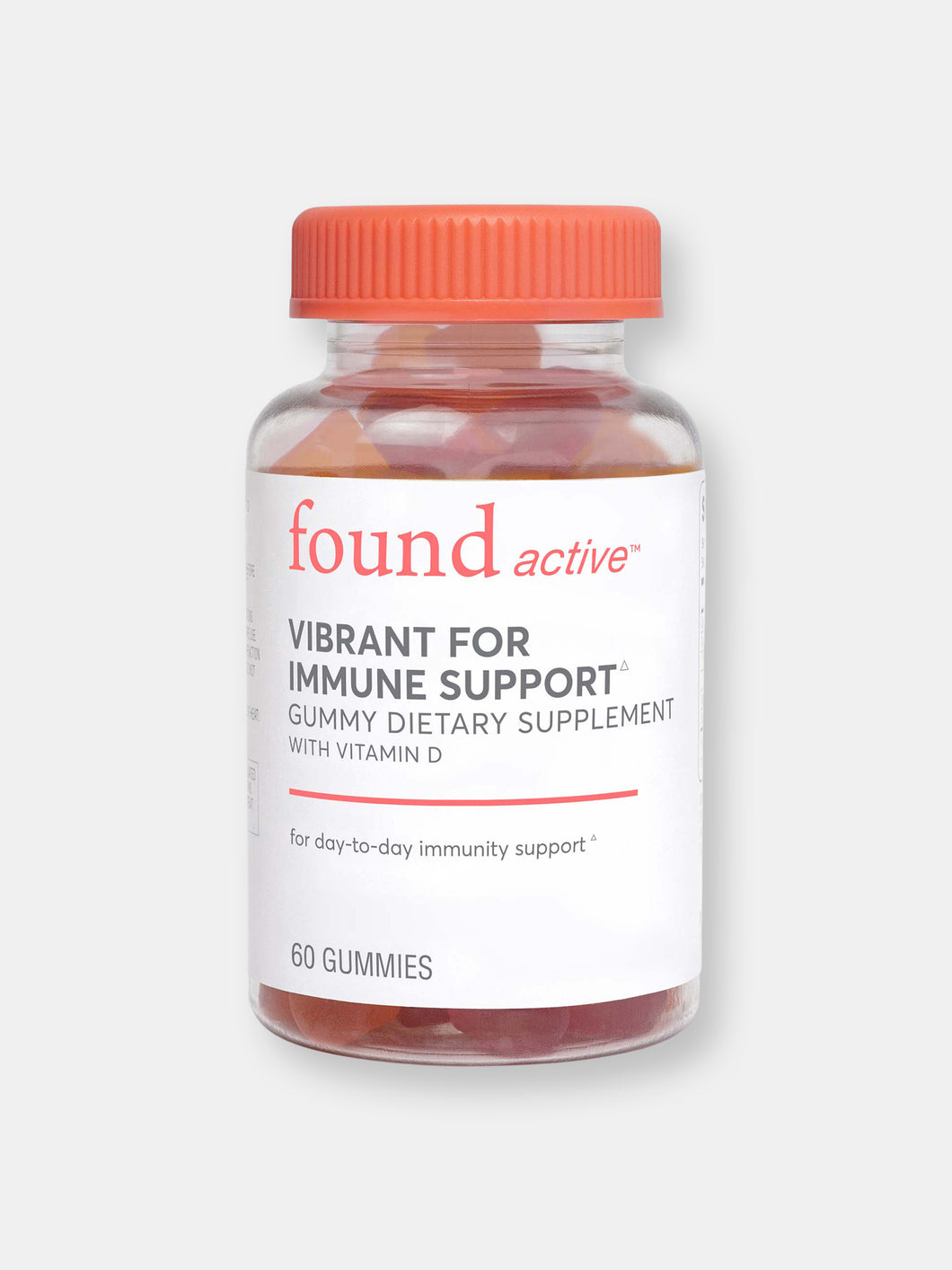 Vibrant for Immune Support Gummy Dietary Supplement with Vitamin D