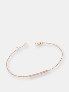 Diamond Bar Bracelet (Medium)