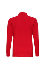 Load image into Gallery viewer, Asquith &amp; Fox Mens Classic Fit Long Sleeved Polo Shirt (Classic Red)