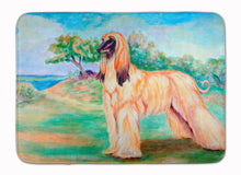 Load image into Gallery viewer, 19 in x 27 in Afghan Hound Machine Washable Memory Foam Mat