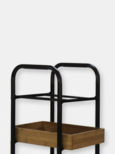 Load image into Gallery viewer, Oceanstar Portable Storage Cart with 3 Easy Removable Bamboo Trays 3SC1675