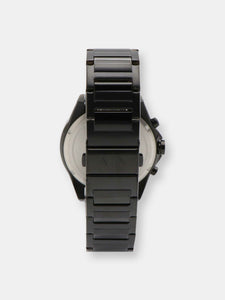 Armani Exchange Men's Chronograph Stainless Steel AX2639 Black Stainless-Steel Japanese Quartz Sport Watch