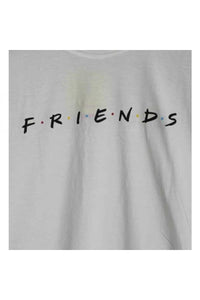 Friends Girls Logo Crop Top (White)