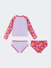 Load image into Gallery viewer, Girls  Grapefruit 2-Piece Swimsuit with Reversible Bottoms