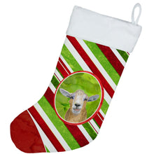 Load image into Gallery viewer, Goat Candy Cane Holiday Christmas Christmas Stocking
