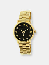 Load image into Gallery viewer, Marc by Marc Jacobs Women&#39;s Baker MBM3421 Gold Stainless-Steel Quartz Fashion Watch