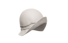 Load image into Gallery viewer, Joyce Wool Cloche Hat - Silver Sand