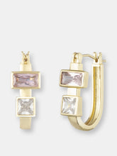 Load image into Gallery viewer, Violetta Small Thick Hoop Earrings