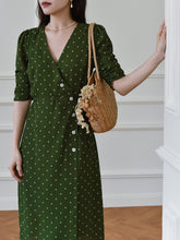 Load image into Gallery viewer, Jade Chiffon Tea Dress