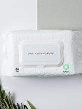 Load image into Gallery viewer, Clear+Pure Unscented Plant-Based Baby Wipes for Sensitive Skin, Parasol 600ct