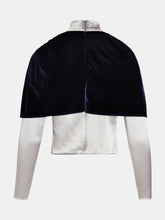 Load image into Gallery viewer, Lea Ruched Velvet Top