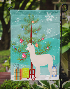 Alpaca Christmas Garden Flag 2-Sided 2-Ply