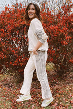 Load image into Gallery viewer, Zen Stripe  Chia Jogger Pant