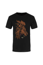 Load image into Gallery viewer, Unorthodox Collective Mens Vector Lion T-Shirt (Black)