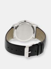 Load image into Gallery viewer, Movado Men&#39;s Museum 0606502 Grey Leather Swiss Quartz Dress Watch