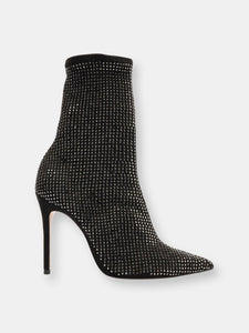 Sybil Suede & Rhinestones Bootie