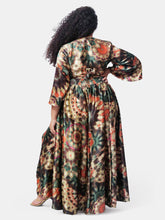 Load image into Gallery viewer, Amiyah Wrap Crop Top and Maxi Swing Skirt Two Piece Set