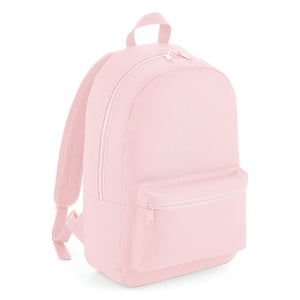 Bagbase Essential Tonal Knapsack Bag (Pack of 2) (Powder Pink) (One Size)