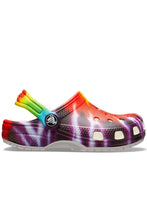 Load image into Gallery viewer, Crocs Childrens/Kids Classic Tie Dye Clogs (Multicolored)